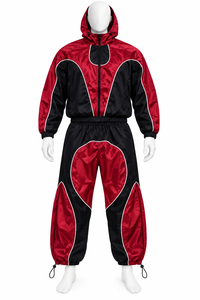 Conjunto de Chaqueta Cortavientos de Nailon Sólido Informal Personalizado para Hombre, Traje Deportivo de Dos Piezas Ligero de Alta Calidad para Otoño, Precio Económico, Precio al por Mayor - Product Image 6