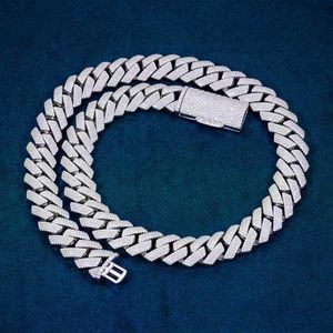 Cadena Cubana de Plata 925 con Baño de Rodio para Hombre, Collar Estilo Hip Hop para Uso Diario - Product Image 5