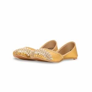 Flats Khusa de fantaisie doré pour filles KD2252 - Product Image 3
