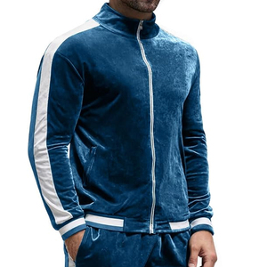 Survêtement en velours pour homme, décontracté, 100 % coton molletonné, style streetwear hiver, survêtement pour femme, coupe régulière, pantalon en velours à jambe large - Product Image 5