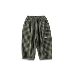 Pantalon cargo sport garçon 2026 printemps-hiver, couleur unie, décontracté, chaud, séchage rapide, 100 % coton, polaire intégré, tendance - Product Image 2