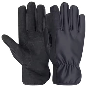 Gants de serrage élastiques durables en cuir de vachette pleine fleur et cuir de chèvre grainé, robustes, antistatiques, résistants à la chaleur, aux étincelles et aux déchirures, antidérapants - Product Image 1