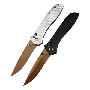 BM มีดพับอเนกประสงค์710FE คุณภาพสูงมีดล่าสัตว์กลางแจ้งด้ามอลูมิเนียมมีดพกพาปิคนิคเดินป่า - Product Image 2