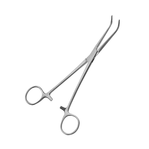 Pinzas Heaney de Acero Inoxidable, Instrumento Quirúrgico, Pinza Curva para Procedimientos Ginecológicos y de Cirugía General - Product Image 4