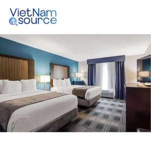 Top Grade OEM ODM Modern Harwood <b>Platform</b> Single or Twin <b>Bed</b> for Hotels Bedroom Furniture Set by Vietnam for Motel 6 Project - Product Image 1