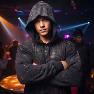 <b>Men's</b> 100% Cotton Blended Blank <b>Thick</b> French Terry Luxury Quality Heavy Weight Oversized Fit Custom Print logo <b>Men's</b> <b>Hoodie</b> - Product Image 2