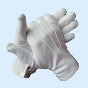 Guantes de Algodón Blanco para Tuxedo Formal, Desfiles, Guardias y Ceremonias - Product Image 3