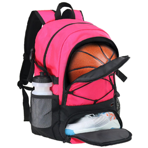 Sacs à dos de basketball légers couleur unie, best-sellers / Sacs de basketball personnalisables avec logo, faible MOQ - Product Image 4