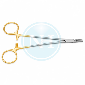 Portaagujas French Eye Ryder con Insertos de Carburo de Tungsteno, Instrumento Quirúrgico de Alta Precisión para Procedimientos Oftálmicos Delicados - Product Image 2