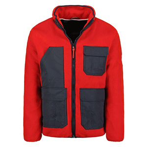 Nouvelle Arrivée Veste Polaire Homme Hiver en Toile Col Montant Imperméable Respirante Élégante pour l'Extérieur avec Logo Frontal Service OEM - Product Image 6