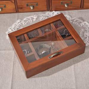 Glossy <b>White</b> Jewelry Storage <b>Box</b> with Black Interior Gold Hardware Elegant Decorative Organizer - Product Image 3