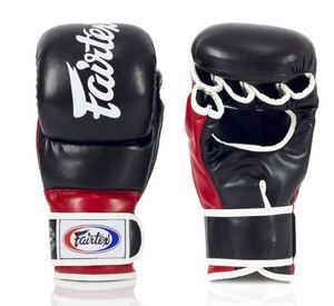 ถุงมือ MMA คุณภาพเยี่ยม สำหรับการฝึกซ้อมและการแข่งขัน หนังพรีเมียม ระบายความชื้นได้ดี ปิดด้วยแถบตีนตุ๊กแก - Product Image 1