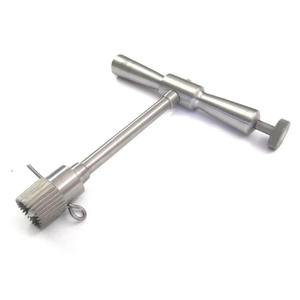 Trefin chirurgical manuel en acier inoxydable Horsley pour prélèvement osseux, usage vétérinaire et orthopédique hospitalier par Dentavex - Product Image 1