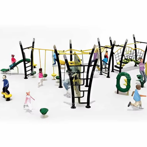 Estructura de Juego Infantil para Exteriores HP-OPRC 018 con Características Integradas de Seguridad y Desarrollo - Product Image 1