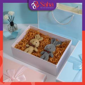 Services OEM du fabricant, boîte-cadeau rigide en carton de luxe personnalisable, couleur pastel, impression offset 4C, laminage mat UV - Product Image 4