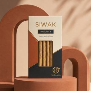 ไม้สีวัก (Siwak/Miswak) แพ็ค 4 ชิ้น ไม้ดูแลช่องปากจากธรรมชาติประสิทธิภาพสูง ออกแบบมาเพื่อสุขภาพฟัน ปกป้องเหงือก และให้ลมหายใจหอมสดชื่น - Product Image 5