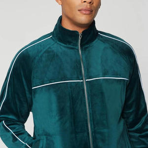 Flexible Fit Sublimation Tracksuit For Men With Breathable Fabric Men <b>Workout</b> Set With Zipper <b>Jacket</b> And Joggers - Product Image 6