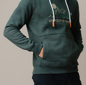 Sweat-shirt à capuche pour homme personnalisé OEM, imprimé, décontracté, en molleton de coton, avec poche kangourou, respirant, de qualité supérieure - Product Image 1