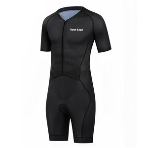 Conjunto de Ciclismo Personalizado de Talla Grande, Jersey Transpirable de Manga Corta, Kit de Ropa para Bicicleta, Uniforme de Triatlón - Product Image 1