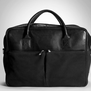 Bolsa de Piel Auténtica de Alta Calidad para Portátil, Impermeable, para Hombre, de Oficina, Negocios, Bandolera, Maletín Profesional - Product Image 1