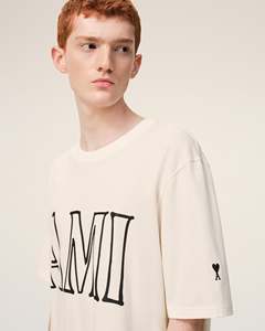 Camiseta de Algodón Personalizada para Hombre, Corte Regular, con Estampado de Letras, Cuello Redondo, Estilo Casual, Colección de Verano - Product Image 3