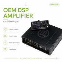 Amplificateur de voiture OEM 8 canaux DSPHigh Power Class D pour une DS-M10 de qualité audio supérieure