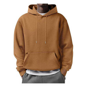 Customizable Polyester Cotton Winter Hoodie <b>Tech</b> Sporty Blank Soft Light Weight Unisex Pullover French Terry Quick Dry Hoodies - Product Image 3