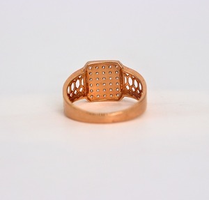 Anillo de Oro Amarillo Sólido de 14K con Diamante Cultivado en Laboratorio de 1 Quilate, Corte Redondo, Brillante y Pulido, Anillo de Boda para Mujer, Color D a G, Claridad IF SI2 - Product Image 6