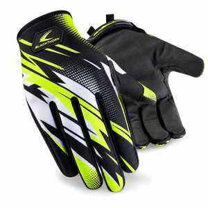 Windproof Full <b>Finger</b> <b>Bike</b> Motorcycle Driven Riding Gloves Winter Breathable PU Leather Outdoor Motocross Racing ATV MX - Product Image 4