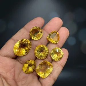 High Quality Natural <b>Citrine</b> Gold Color Play Mixed Shapes Big Size Wholesale Rate Jewelry Making Materials Zehra Gems <b>Jewellery</b> - Product Image 4