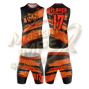 ชุดเสื้อฟุตบอล 7v7 / 7on7 แบบสั่งทำพิเศษ ชุดยูนิฟอร์มแบบกลับด้านได้ ผ้าแห้งเร็ว ระบายอากาศได้ดี - Product Image 6