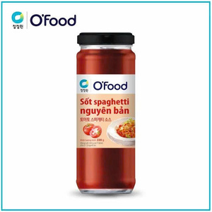 Sauce aux tomates traditionnelle O'food 220g – Sauce pour spaghetti prête à l'emploi |   Vente au détail et en gros - Product Image 1