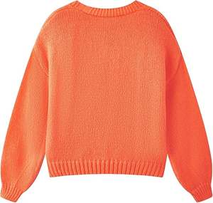 Pull en tricot respirant à col en V style vintage pour femme, fait main, idéal pour l'été et les festivals - Product Image 2