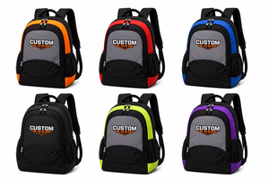 Custom Logo School <b>Backpack</b> Large Capacity Multi Compartment Travel <b>Backpack</b> Lightweight Casual Laptop <b>Backpack</b> <b>Waterproof</b> - Product Image 6