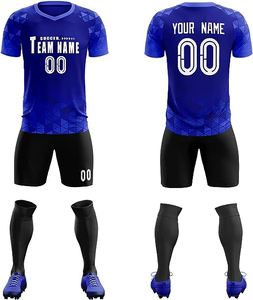 Camiseta de Fútbol Personalizada, Transpirable, Ecológica y Antibacteriana para Clubes, Uniforme con Nombre y Número Personalizados, 100% Poliéster - Product Image 3