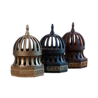 Porte-encens en métal de haute qualité au style moderne, brûleur de Mabkhara, design simple et moderne, durable, écologique pour la maison et l'hôtel