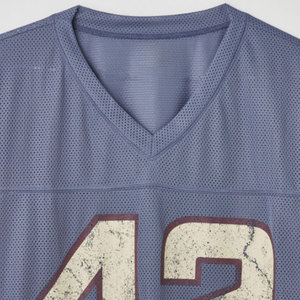 Nueva Llegada 2026: Camiseta de Fútbol de Malla Personalizada para Hombre, Estilo Urbano – Camiseta de Fútbol Americano con Cuello en V y Estampado Completo, Corte Holgado - Product Image 4