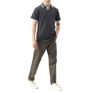 Camiseta Polo para Hombre, Hecha a Medida, Corte Estereoscópico 3D, Estilo Casual de Negocios, Transpirable, Manga Corta, Color Sólido, Fabricante - Product Image 1
