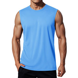 Débardeur classique pour homme, coupe régulière, été, décontracté, sans manches, tissu doux de haute qualité. - Product Image 1