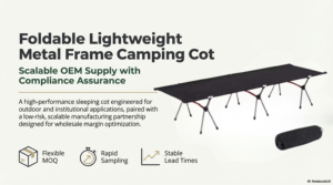 Durable Space-Saving High Load Capacity Lightweight outdoor <b>sleep</b> solution for travel adventure and hiking <b>gear</b> camp beach bed - Product Image 6