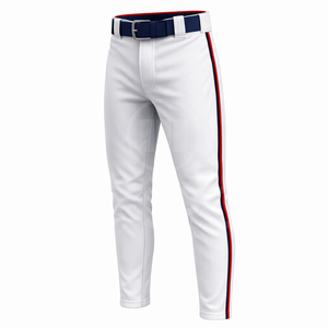 Tenue de baseball professionnelle personnalisable avec nom d'équipe – Maillot léger et respirant 100 % polyester pour l'été/le printemps – Vêtements de sport - Product Image 4