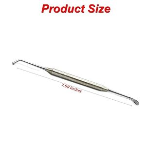 เครื่องมือผ่าตัดทางทันตกรรม ลูคัส โบน คิวเร็ต แบบสองด้าน สำหรับทำความสะอาดกระดูกทางทันตกรรมและขั้นตอนการผ่าตัด ได้รับการรับรองมาตรฐาน ISO - Product Image 2