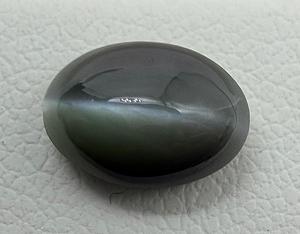 Gema Natural Premium de Alejandrita Ojo de Gato, Genuina, Suelta, Corte Ovalado 6x8.50mm 2.25cts, para Joyería, Anillo, Colgante, Regalo - Product Image 1
