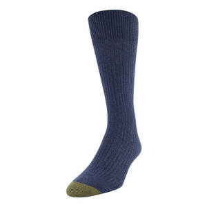 Comfortable Cotton Crew <b>Socks</b> With Reinforced Heel Toe Breathable Stretch Fabric <b>Moisture</b> Wicking Design For Everyday Work - Product Image 1