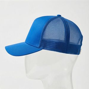 Gorra Azul Rey Lisa, Gorras de Béisbol de Uso Casual, Estilo Moderno y Popular, Moda Diaria, Unisex, Elegante, Ajuste Flexible, Algodón - Product Image 3