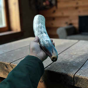 Shofar artesanal premium de cuerno de toro auténtico, instrumento de estilo clásico a precio económico. - Product Image 3