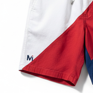 Pantalones Cortos Unisex de Verano, Diseño de Parches, Color en Contraste, Estilo Urbano, Descuento por Compra al por Mayor - Product Image 2