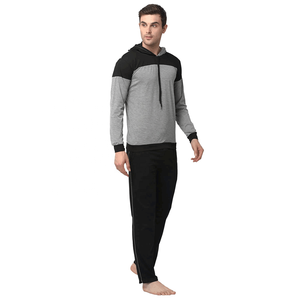 Conjunto deportivo premium para hombre con cremallera, suave y elástico, para correr, hacer ejercicio y actividades relajadas. - Product Image 3