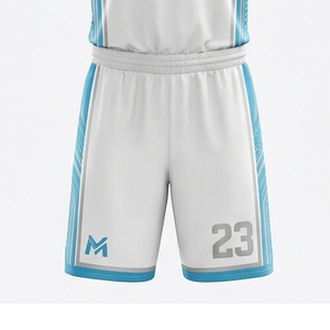 ชุดบาสเก็ตบอลทีมแบบกำหนดเอง เสื้อซ้อมระบายอากาศ กางเกงขาสั้นแห้งเร็ว พิมพ์ลายแบบซับลิเมชั่น ไซส์ใหญ่พิเศษ MALUZA INDUSTRIES Pro - Product Image 2