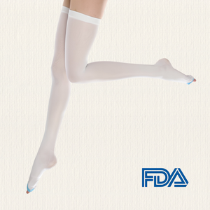 Medias Antiembólicas con Logotipo y Empaque Personalizados, Fábrica en Taiwán, OEM ODM, Compresión Graduada, Transpirables, de Nailon, para Cuidado Médico - Product Image 3